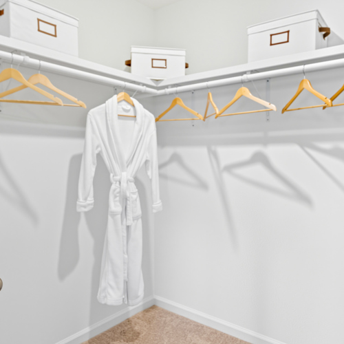 Oversized closet