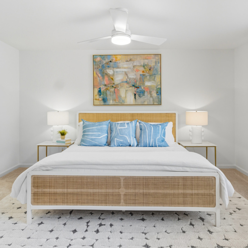 Bedroom with large bed