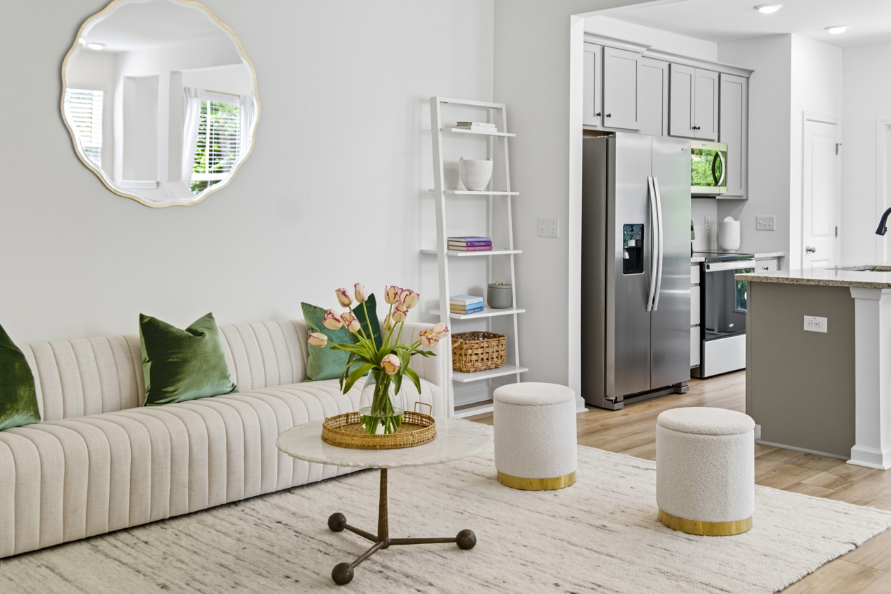 Spaces to stretch out.